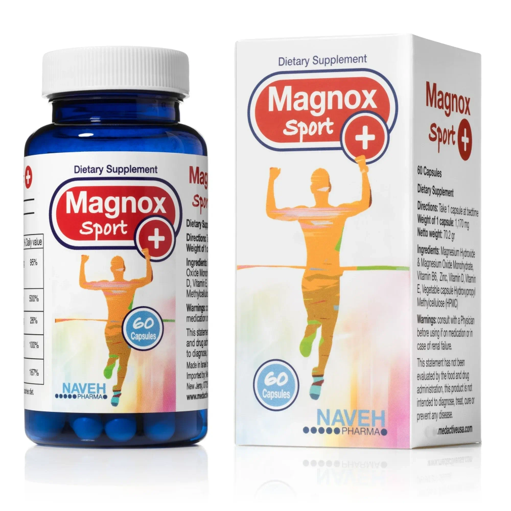 MAGNOX SPORT PLUS |Магний Израиль
