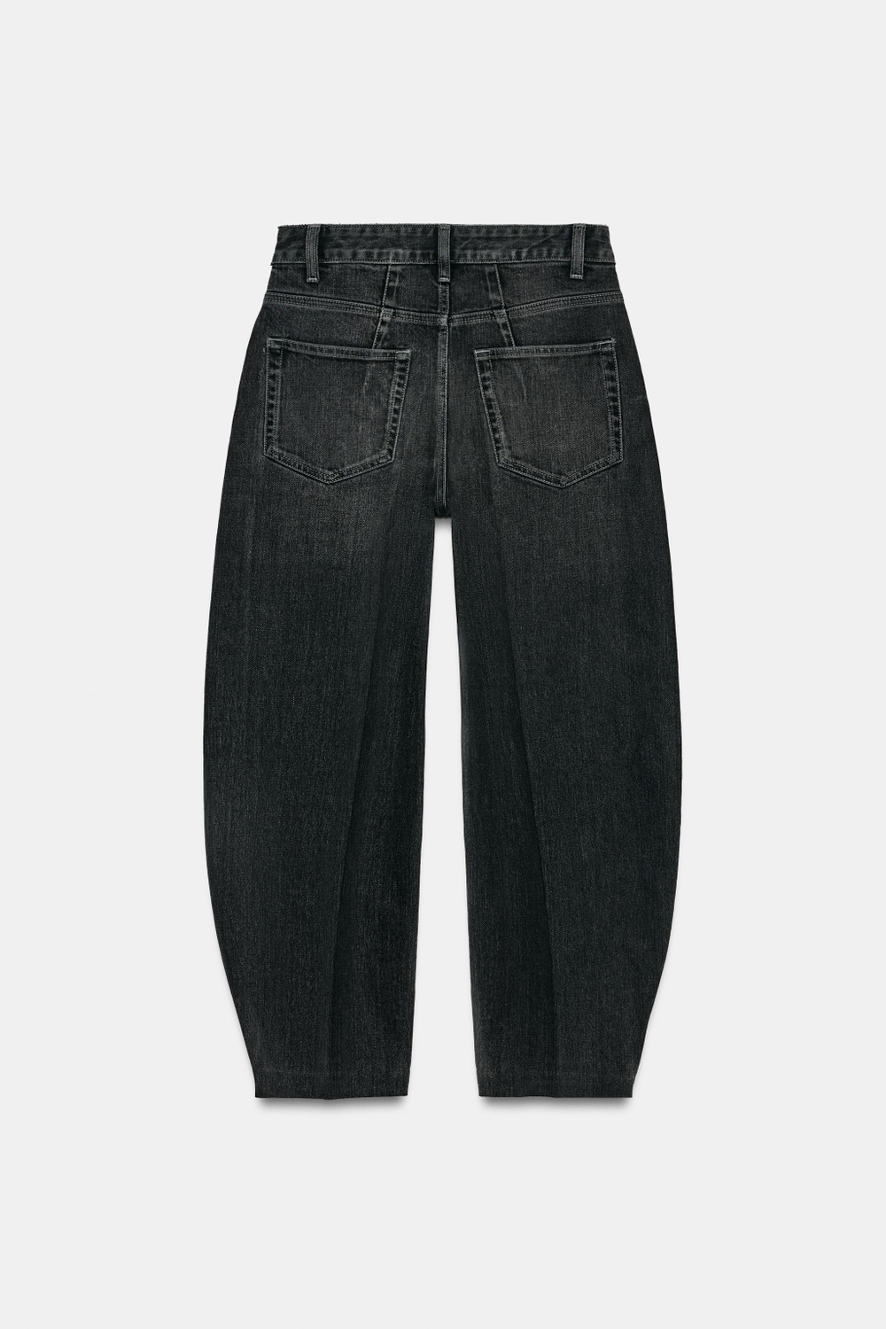 ДЖИНСЫ TAPERED С ВЫСОКОЙ ПОСАДКОЙ — ZW COLLECTION — ZARA