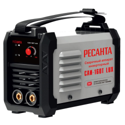 Сварочный аппарат инверт, Ресанта, САИ-160Т Lux, 160 А, электрод