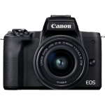 Беззеркальная камера Canon EOS M50 Mark II Kit EF-M 15-45mm f/3.5-6.3 IS STM. Черный
