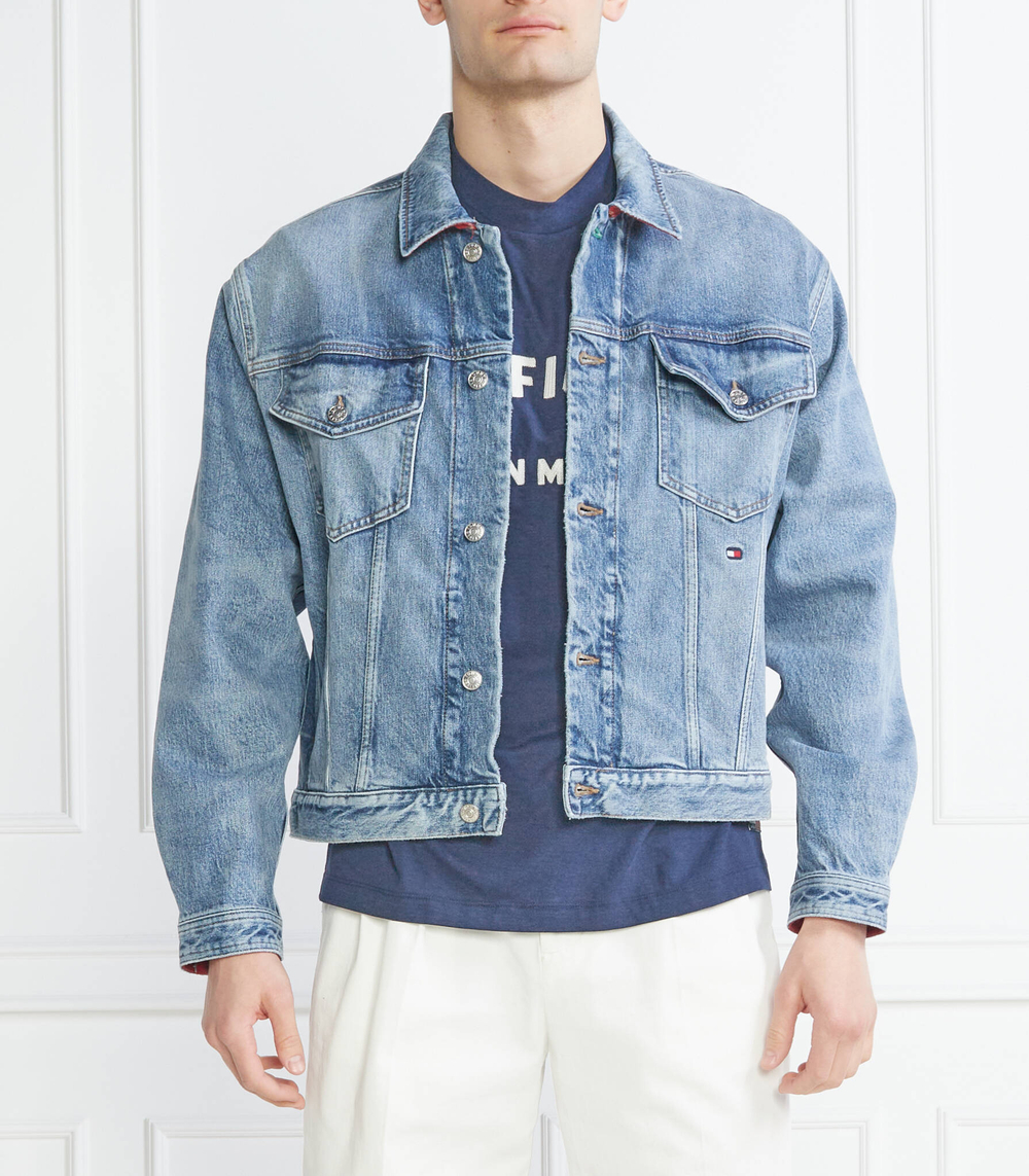 Джинсовая куртка TOMMY X SHAWN MENDES Tommy Hilfiger - голубой(MW0MW31196)