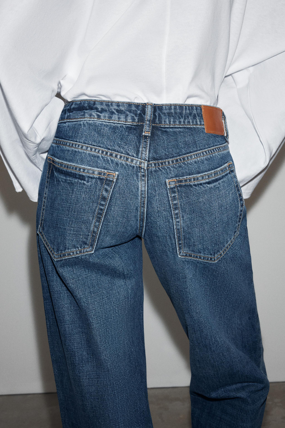ДЖИНСЫ Z1975 REGULAR С НИЗКОЙ ПОСАДКОЙ — ZARA