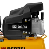 Компрессор воздушный DK1500/24, Х-PRO 1.5 кВт, 230 л/мин, 24 л Denzel — фото 5