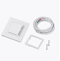 Терморегулятор/термостат программируемый ThermoLife X4.44 WI-Fi ,белый в рамки Schneider Electric Atlas Design