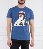 Футболка BANKSY QUEEN GUESS - голубой(M3RI1U KBDL0)