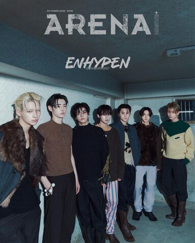публикация ARENA HOMME - 2025.10 ENHYPEN GROUP B Type