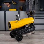 Тепловая пушка дизельная Denzel NHG-20i, 20 кВт, 600 м³/ч, непрямой нагрев, цифровой термостат