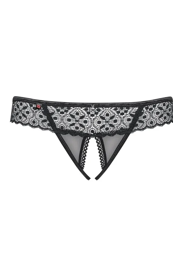 SHIBU Thong crotchless Трусы стринги