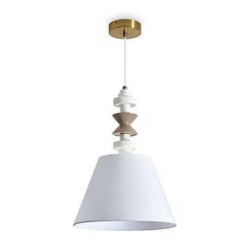 Подвес 1*E27 FR2061PL-01BS1 золото Tela Freya