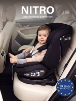 Автокресло RANT UB619 "NITRO New" isofix Black группа 0+-1-2-3 (0-36 кг)
