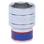 Головка торцевая стандартная шестигранная 1/2", 22 мм KING TONY 433522M