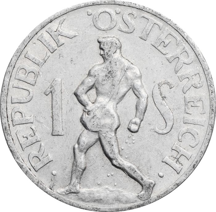 1 шиллинг 1946 Австрия