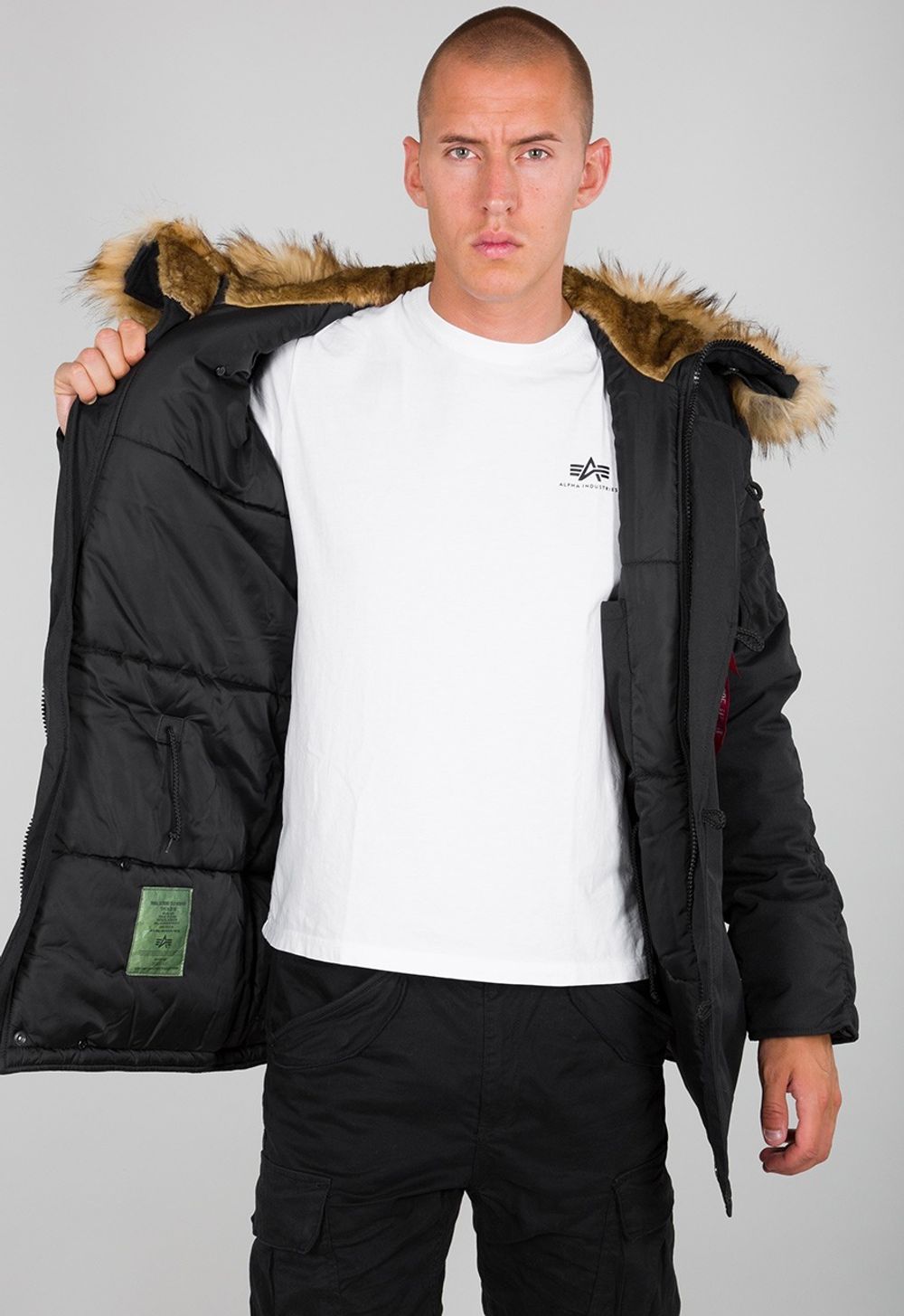 Куртка утепленная мужская ALPHA INDUSTRIES Explorer
