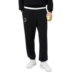 Мужские теннисные штаны Lacoste Tennis x Novak Djokovic - black