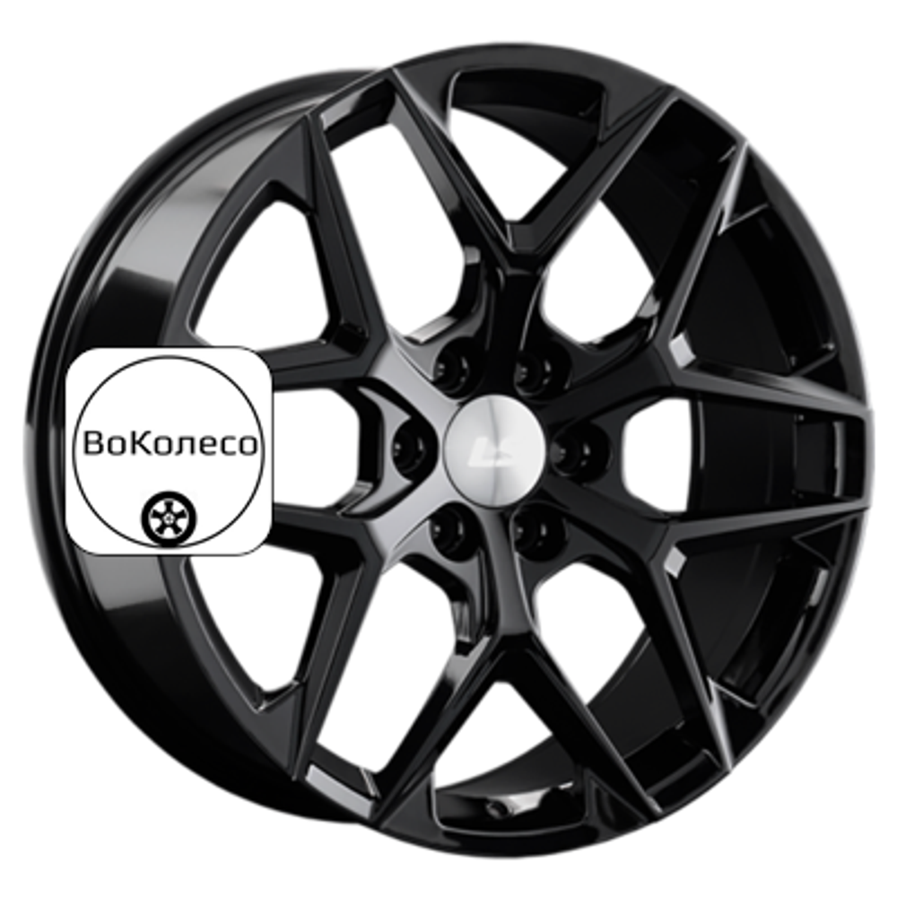 9x22/6x139,7 ET30 D100,1 1372 BK (конус, Колпак+лого) LS