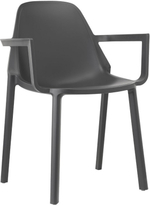 Кресло пластиковое Scab Design Piu, антрацит