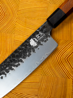 Кухонный шеф нож Сантоку Onnaaruji 18 см. Универсальный. Поварской. Hayabusa Series