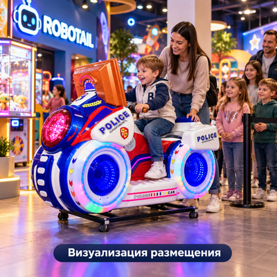 Автомат с видео игрой «Мотопатруль»
