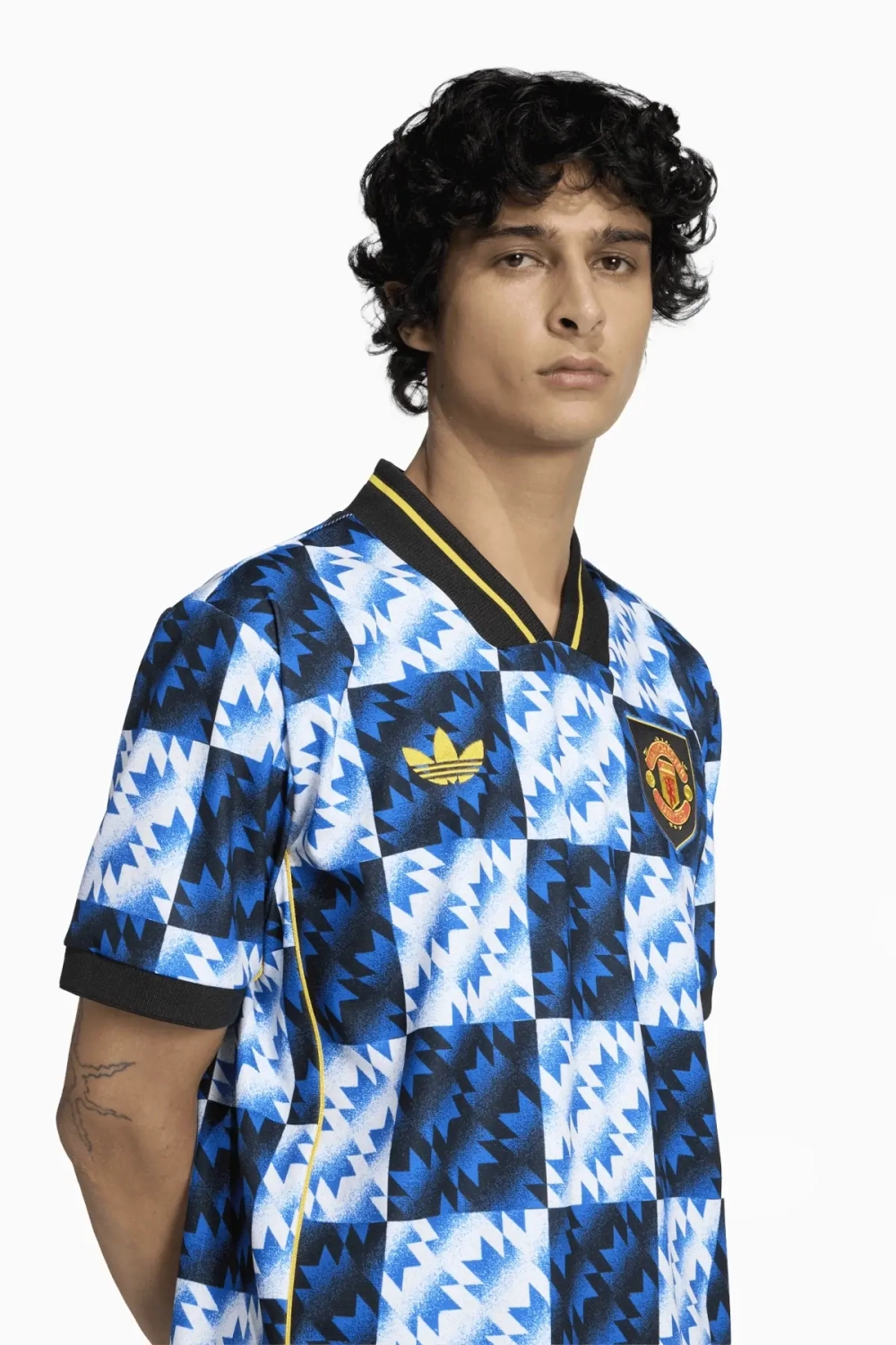 Футболка adidas Manchester United 25/26 LFSTLR - синий