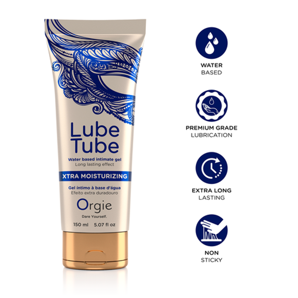 Orgie Lube Tube Xtra Moisturizing - Супер-густой лубрикант на водной основе, 150 мл