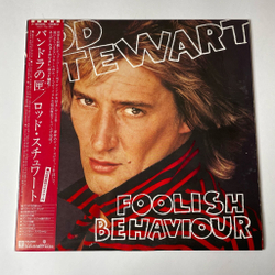 Винтажная виниловая пластинка LP Rod Stewart Foolish Behaviour (Japan 1980) (Obi)