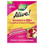 Nature's Way, Alive!®, комплекс мультивитаминов для женщин старше 50 лет, 50 таблеток