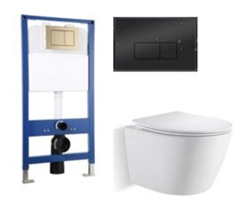 Комплект IDEE SOLID 545+SMB04+PC-031 черный SOLIDSMB04