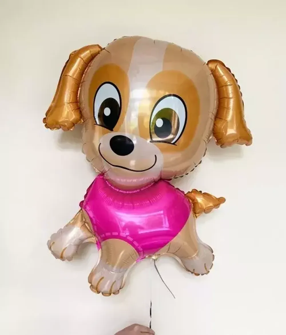 Шар-фигура, фольга, "Щенок. Скай" (FM), 33"/84 см Щенячий патруль 