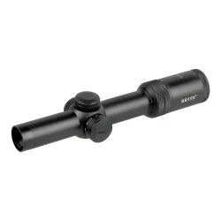 Прицел оптический BRITE LPVO 1-4X24 IR - общий вид без крепления, матовый черный корпус