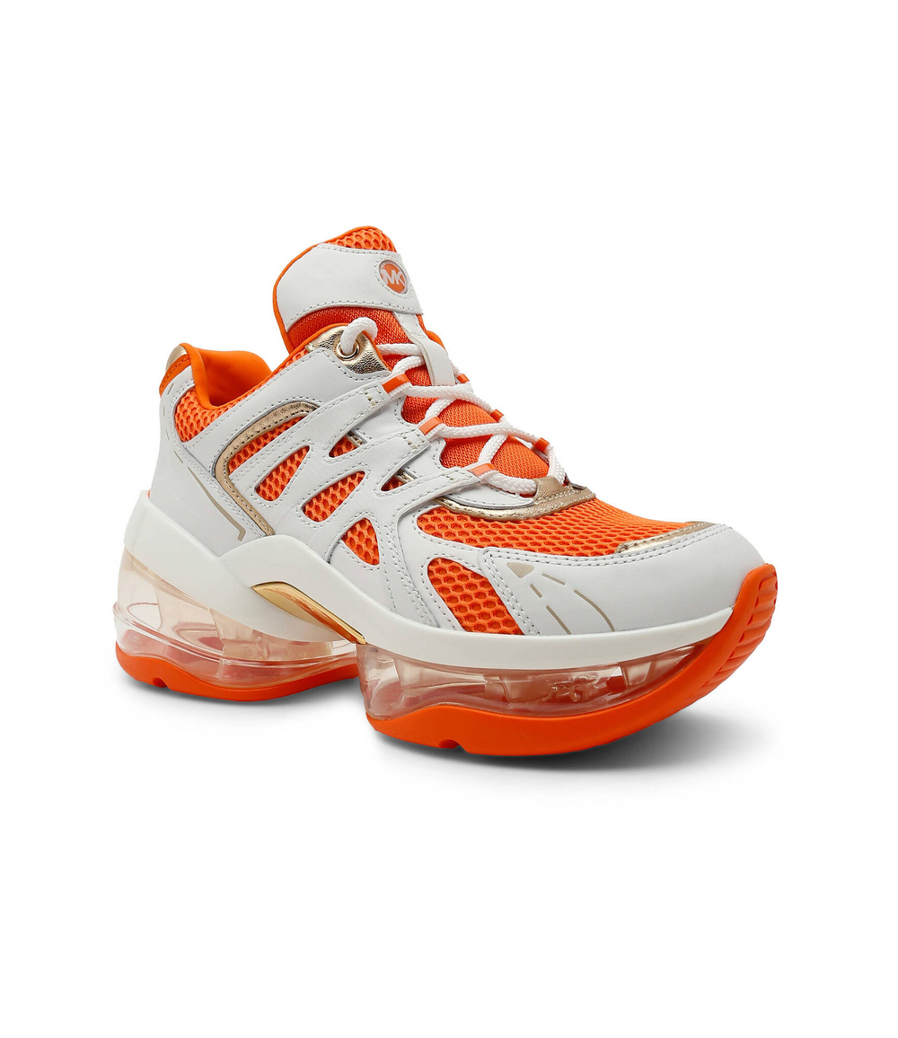 кожаные кроссовки olympia sport Michael Kors - разноцветная(43S3OLFS4D)