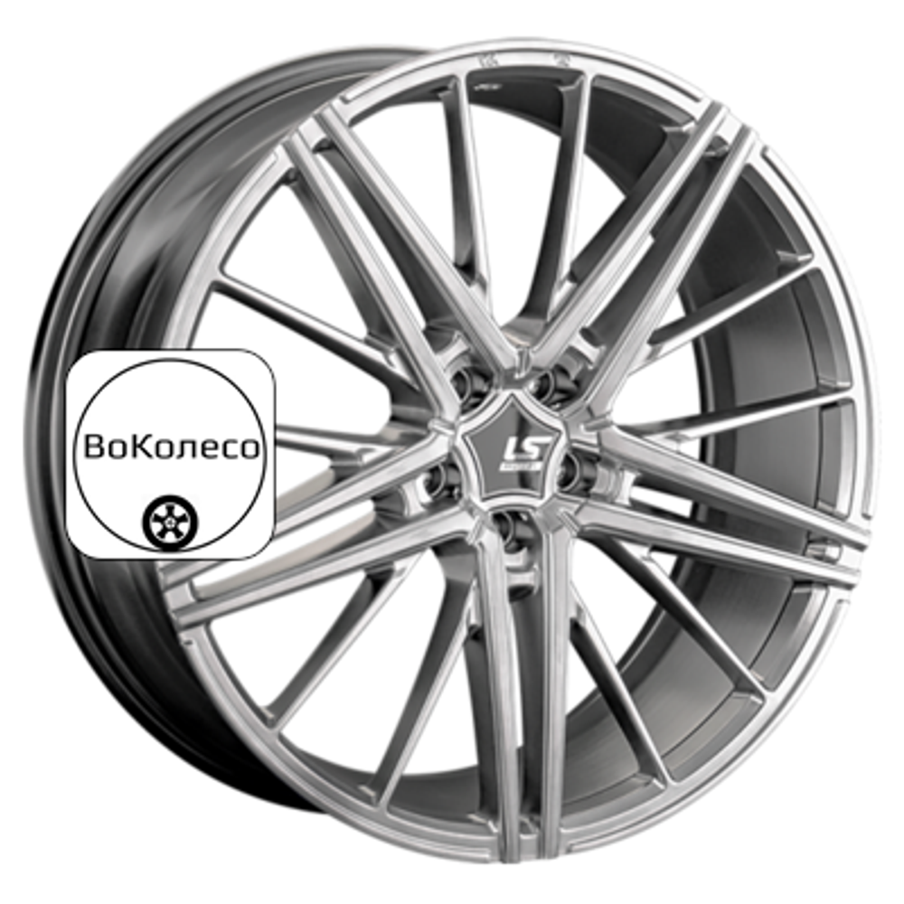 8,5x20/5x114,3 ET45 D67,1 RC76 HPB (конус, Колпак+лого) LS FlowForming