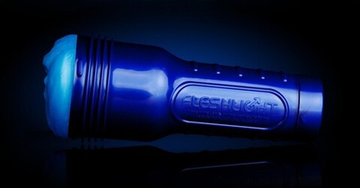 Мастурбатор-инопланетянка Fleshlight Alien (Цвет: синий)