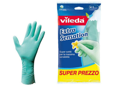 Перчатки Vileda Extra Sensation (M)