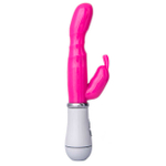 Вибратор ToyFa A-toys (10 режимов) (Цвет: розовый с белым и серебряным)