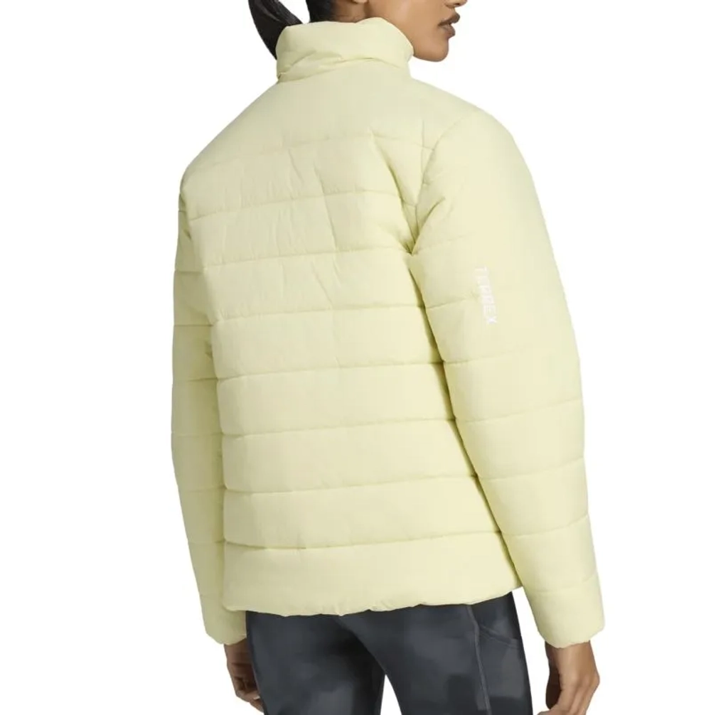 Женская теннисная куртка Adidas Multi Essentials Padded - dual yellow