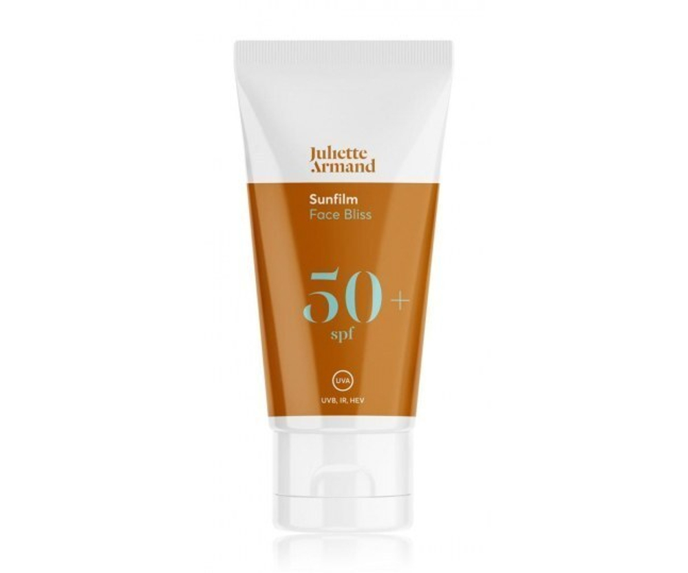 Солнцезащитный крем SPF 50 + без тона (UVB,UVA,IR) 55 мл Face Bliss SPF 50 +