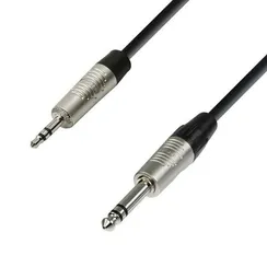 Adam Hall K4 BVW 0300 - кабель аудио, балансный, REAN TRS (jack) stereo 3.5 mm - TRS (jack) stereo 6