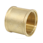 Муфта латунь Ду 15 (1/2") ВР/ВР VALFEX VF.170.L.012