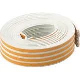 Уплотнитель, 6 м, профиль "E", белый Сибртех — фото 1