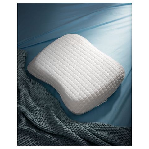 Ортопедическая подушка IKEA KLUBBSPORRE (КЛУББСПОРРЕ), Белый, 41x70 см
