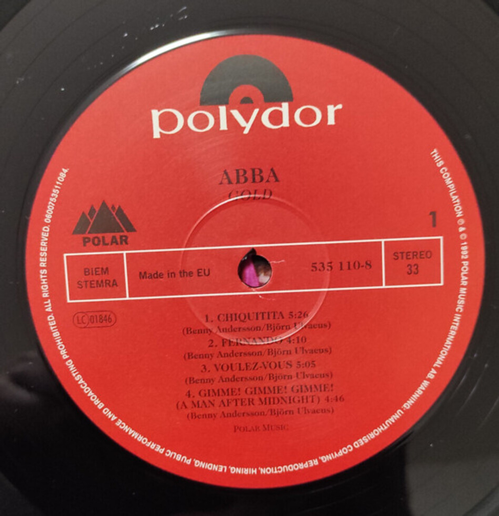 ABBA / Gold (Greatest Hits)(2LP)