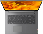 Ноутбук Lenovo IdeaPad 3 17ITL6 (82H9003DRK) 17.3" Intel Celeron 6305/RAM 4GB/SSD 256GB/Intel UHD Graphics/1600*900/TN/Без ОС/Подсветка кл-ры: нет/серый. Состояние: B1