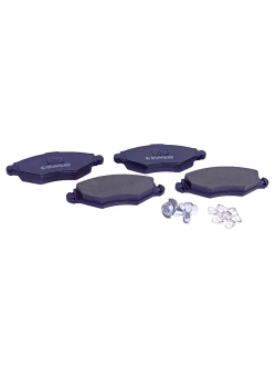 Колодки тормозные PEUGEOT 206 (01-) передние (без АБС) (4шт.) SANGSIN