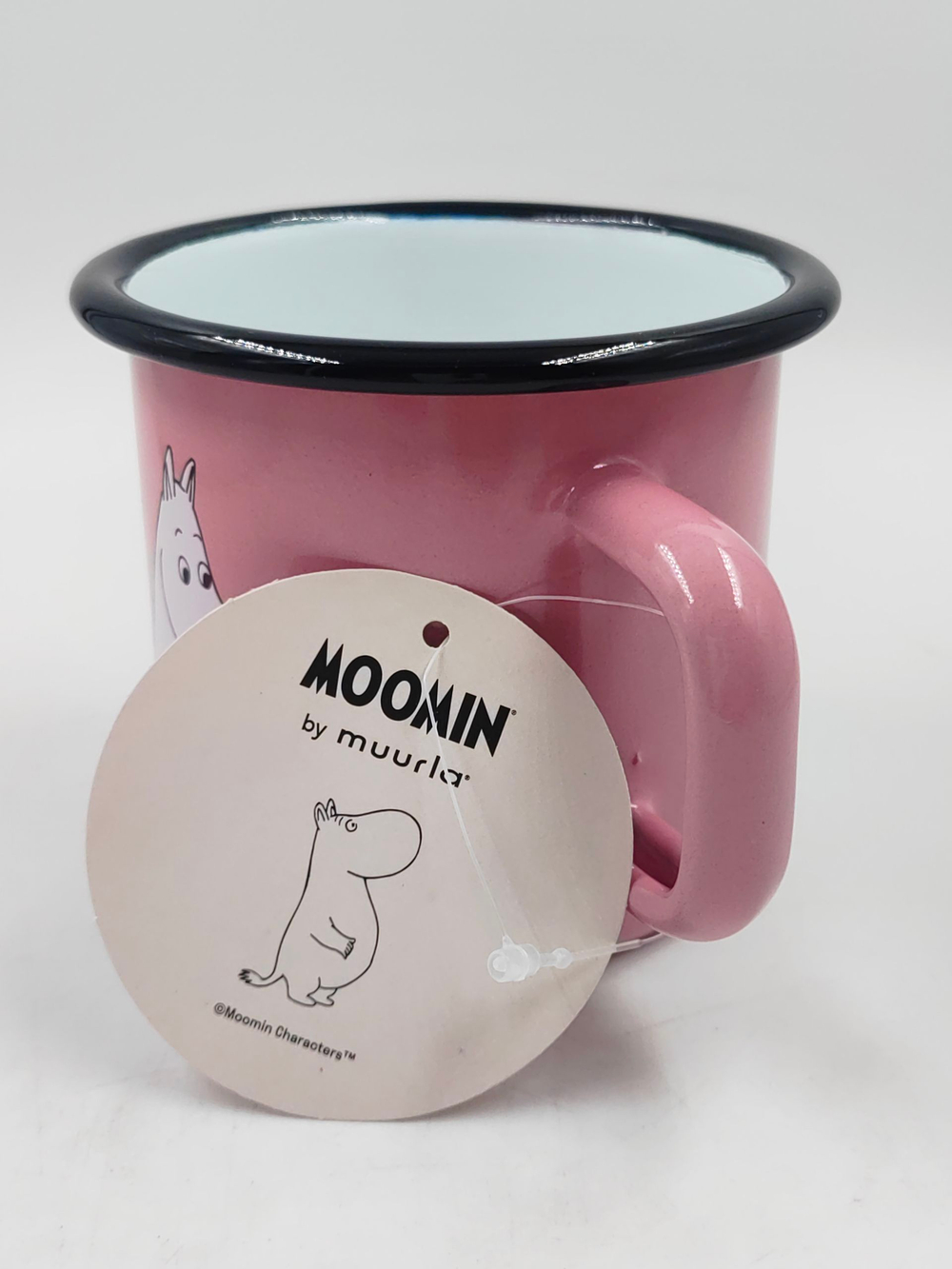 Эмалированная кружка Moomin "Moominmamma", розовая, 370 мл (из Финляндии)