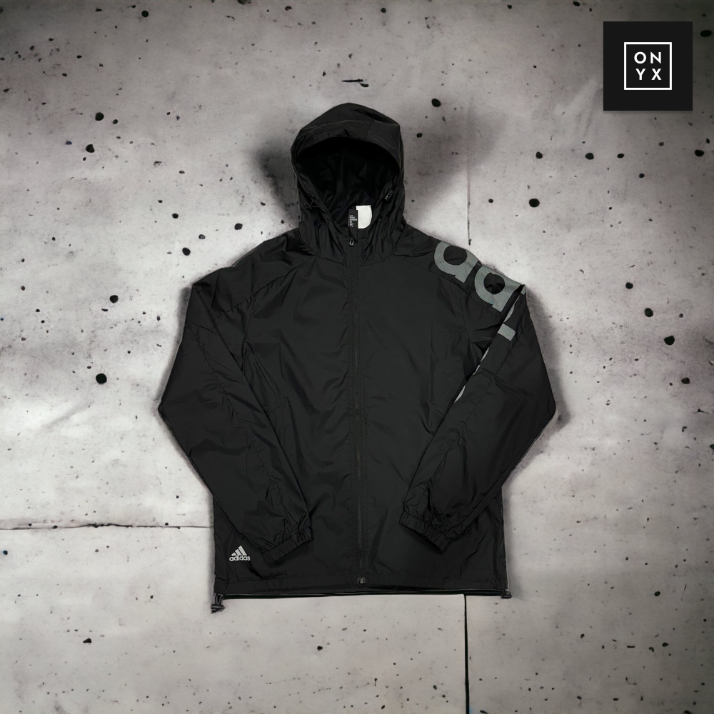 Куртка ветрозащитная Adidas #2 • Черный