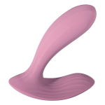 Розовый интерактивный вибратор для точки G Svakom Erica Romantic-Rose App-Controlled Wearable Vibrator SC015A
