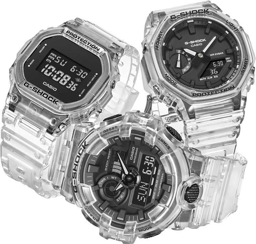 Японские наручные часы Casio G-SHOCK GA-700SKE-7AER