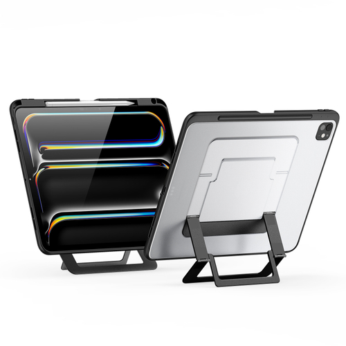 Чехол с многоугольной подставкой для планшета iPad Pro 13 (2024-), серия Axis Series Case от Dux Ducis