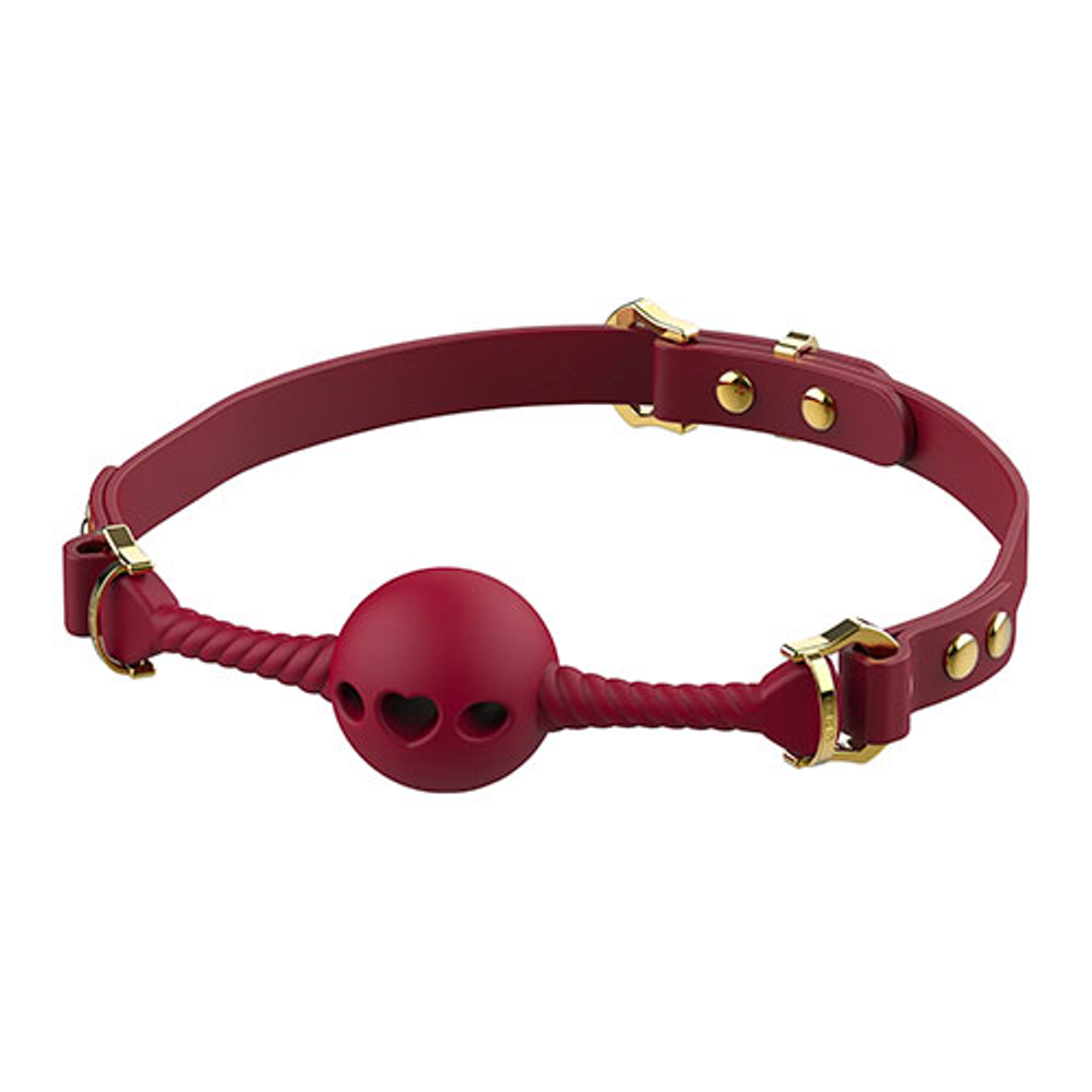 UPKO Кляп Middle Heart-shaped Breathable Mouth