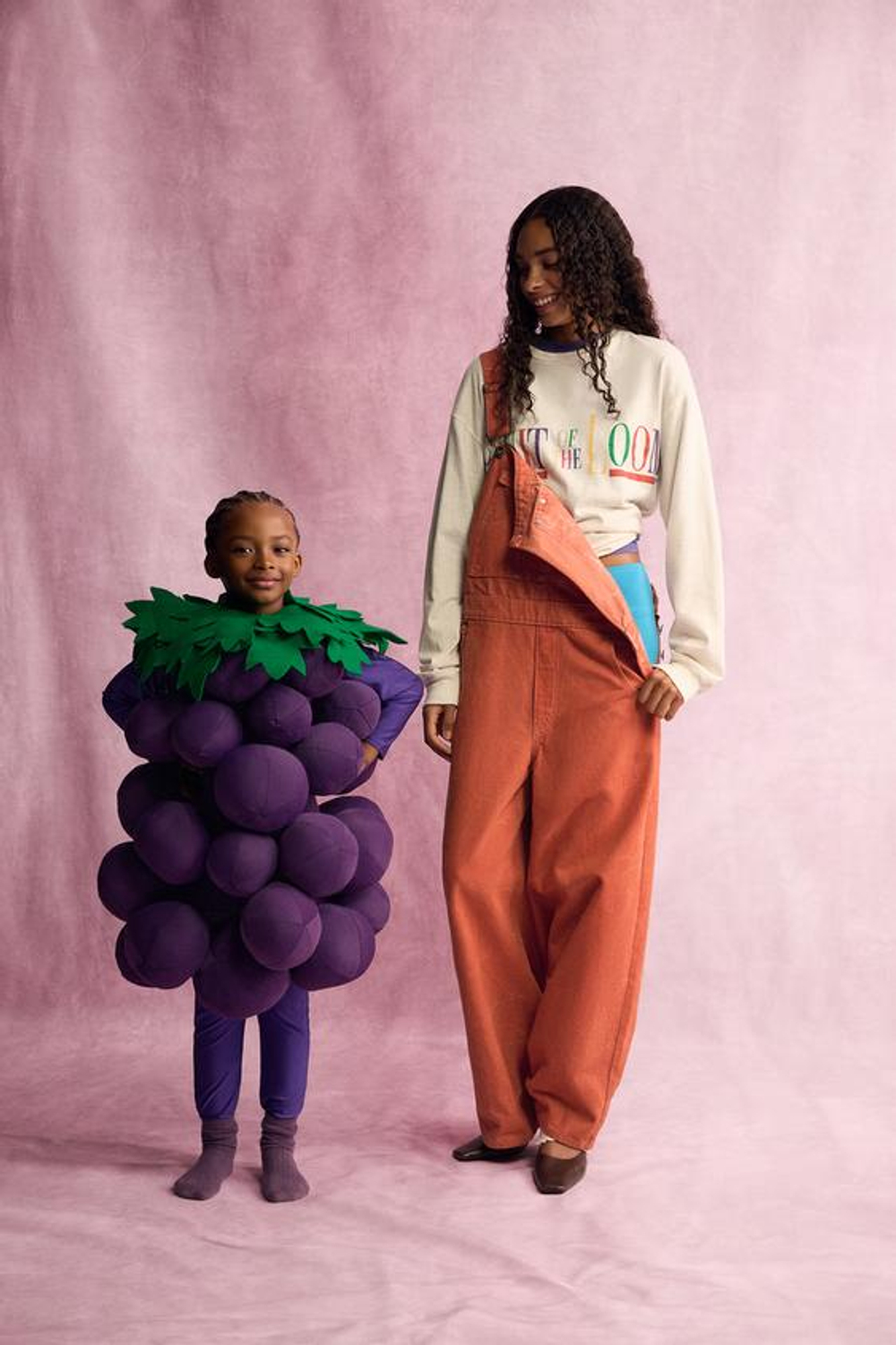 ZARA - FRUIT OF THE LOOM™ ДЖИНСОВЫЙ КОМБИНЕЗОН, КРАСНЫЙ/ОРАНЖЕВЫЙ